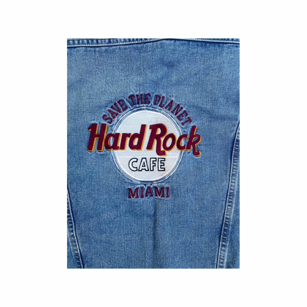 Jaqueta jeans hard rock masculina sales