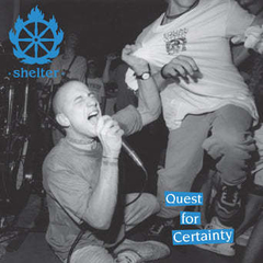 SHELTER "QUEST FOR CERTAINTY" - LP