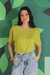 Blusa solta de malha de viscose Cargo - comprar online