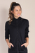 Jaqueta acinturada com recortes Anglais - Priori - Loja de Moda Feminina
