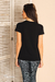 Blusa t-shirt com fendas laterais Laguna - comprar online