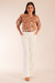 Calça ampla cintura alta Eclair - Priori - Loja de Moda Feminina