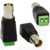 Plug Conector BNC Femea Com Borne