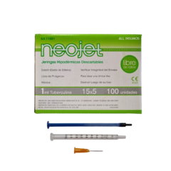 JERINGA DES 1ML CON AGUJA NEOJET