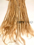 DREAD NATURAL LOIRO COM PONTAS LISAS 60cm