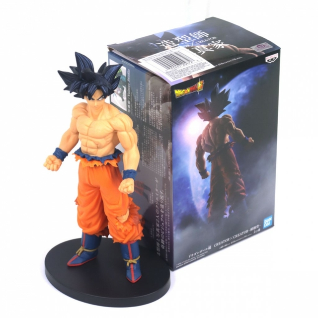 Bonecos Dragon Ball Super Z Gt Goku Ultra Instinto Blue Black