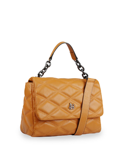 Bolsa Quilted Paulina Média Papaia