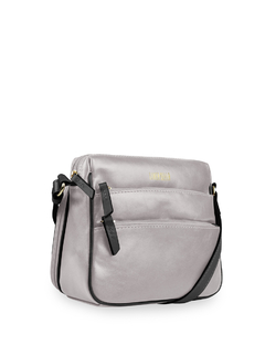 Bolsa Tiracolo Mariana Média Gray