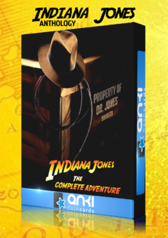 COLEÇÃO ANKI PLAY CARDS -Indiana Jones