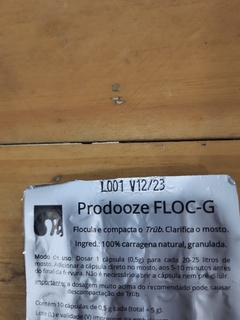FLOC-G Prodooze - Floculante - Clarificante de Mosto - comprar online