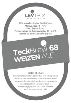 Levteck 68 Weizen Ale