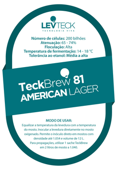 Levteck 81 American Lager