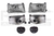 JUEGO FAROS FD F-150/F-250/F-350 92-96 CRISTAL EE