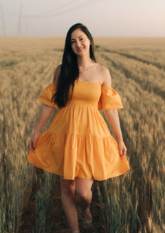 Vestido Luíza Amarelo - loja online