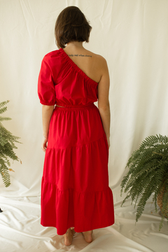 Vestido Adrielli Vermelho (algodão) - comprar online