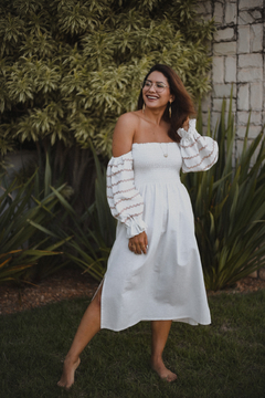 Vestido Lívia Branco