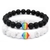 Kit Pulseiras Black and White