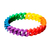 Pulseira Pride Colors - Silicone