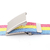 Imagem do Cinto de tecido, com fivela de metal, unissex, colorido arco-íris LBTQIAPN+