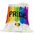 Cobertor De Flanela Orgulho Colorido Rainbow na internet