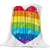 Cobertor De Flanela Orgulho Colorido Rainbow - comprar online