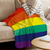 Cobertor De Flanela Orgulho Colorido Rainbow na internet
