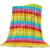 Cobertor De Flanela Orgulho Colorido Rainbow