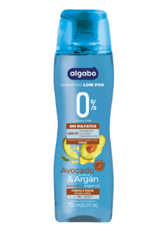 Shampoo 0% Sulfatos Avocado & Argán 750ml