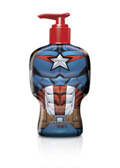 AVENGERS Capitan America Shampoo 2 en 1 2D 350 ml