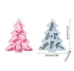 Molde navideño pino x 6 - comprar online