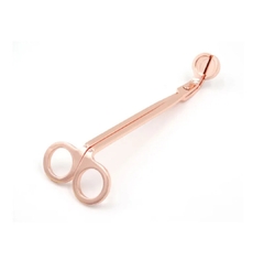 Tijera para pabilo rose gold