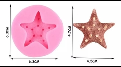 Molde silicona de estrella de mar - comprar online