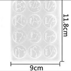 Molde silicona signos zodiaco en internet