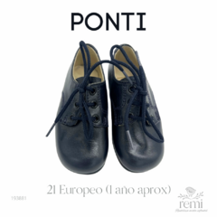 Zapato azul marino 21 Europeo (13 Mex, 1 año aprox) Ponti