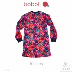 Vestido tipo suéter largo estampado flores 10 años Boboli - comprar en línea