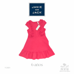Vestido rosa 6 años Janie and Jack