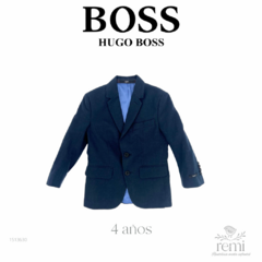 Saco azul marino lino 4 años (102 cm) Hugo Boss