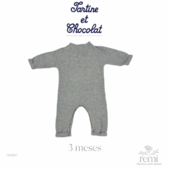 Pelele gris 3 meses Tartine et Chocolat - comprar en línea