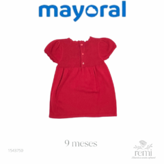 Vestido rojo 9 meses Mayoral - comprar en línea
