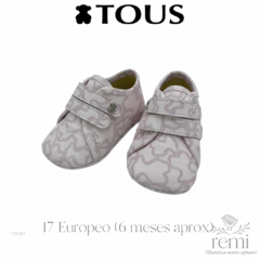 Zapatito suave rosa con ositos 17 Europeo (6 meses aprox) Tous - comprar en línea