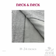 Abrigo gris con interior "Fleece" 18-24 meses Neck & Neck - comprar en línea