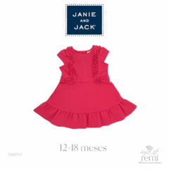 Vestido rosa 12-18 meses Janie and Jack