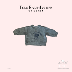 Sudadera gris 3 meses Polo Ralph Lauren