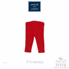 Leggings rojos 3-6 meses Janie and Jack - comprar en línea