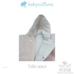 Saco dormir con gorro rosa Talla Única Baby Cottons en internet