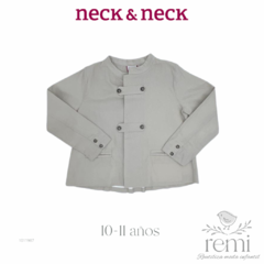 Saco beige de lino 10-11 años Neck & Neck