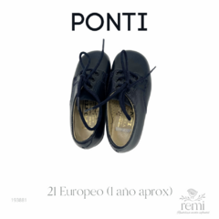 Zapato azul marino 21 Europeo (13 Mex, 1 año aprox) Ponti en internet