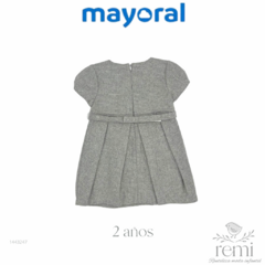 Vestido gris acabado lana con hilo brillante 2 años Mayoral - comprar en línea