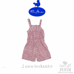 Mono con estampado rosa 2 años (reducido) Patricia Mendiluce - comprar en línea