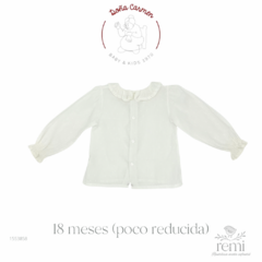 Blusa blanca plumeti 18 meses (reducida) Doña Carmen - comprar en línea
